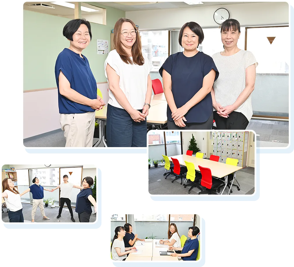 ジョブステーション大井町の職員の方々