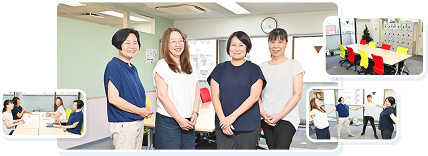 ジョブステーション大井町の職員の方々