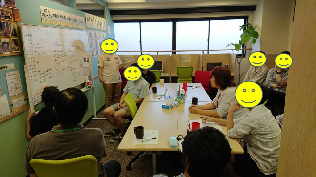 グループワークでイベントの企画を行いました。