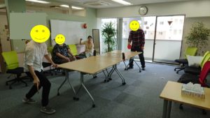 休憩中は卓球大会！息抜きの卓球で気持ちもリフレッシュ