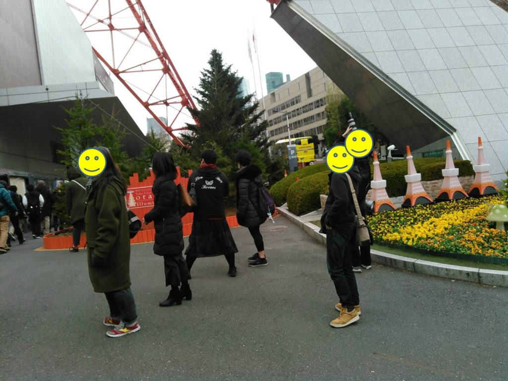 利用者さんの企画して頂いた外出レクリエーションで東京タワーに行きました。