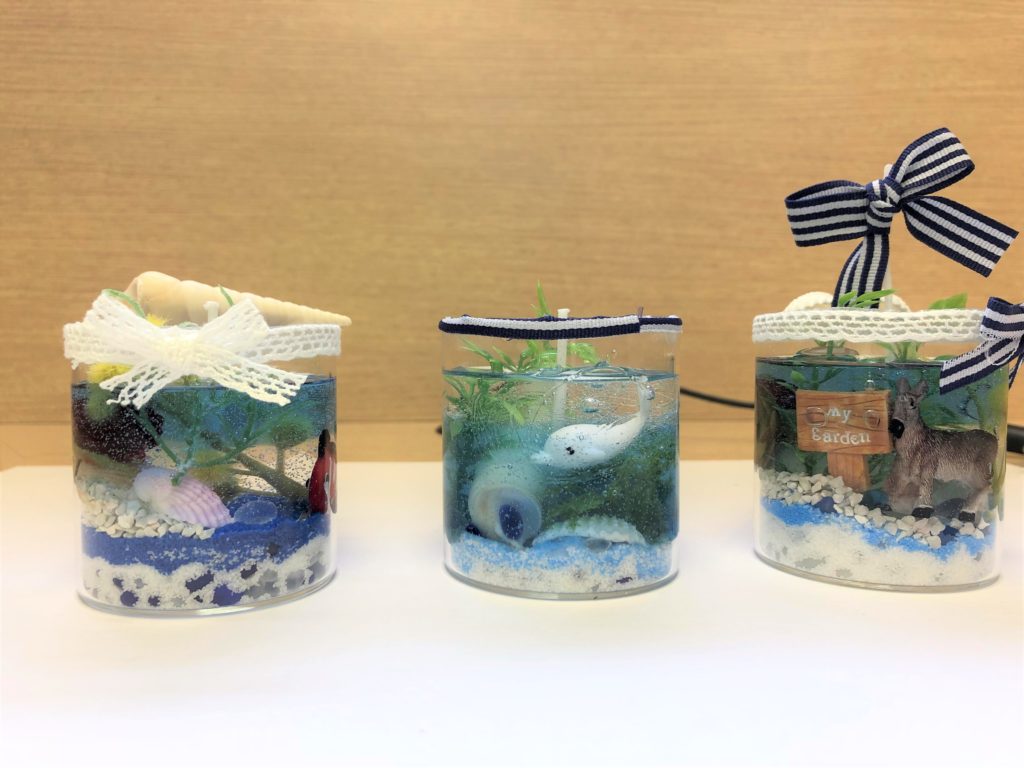 ☆夏のハンドメイド～ジェルキャンドル～☆