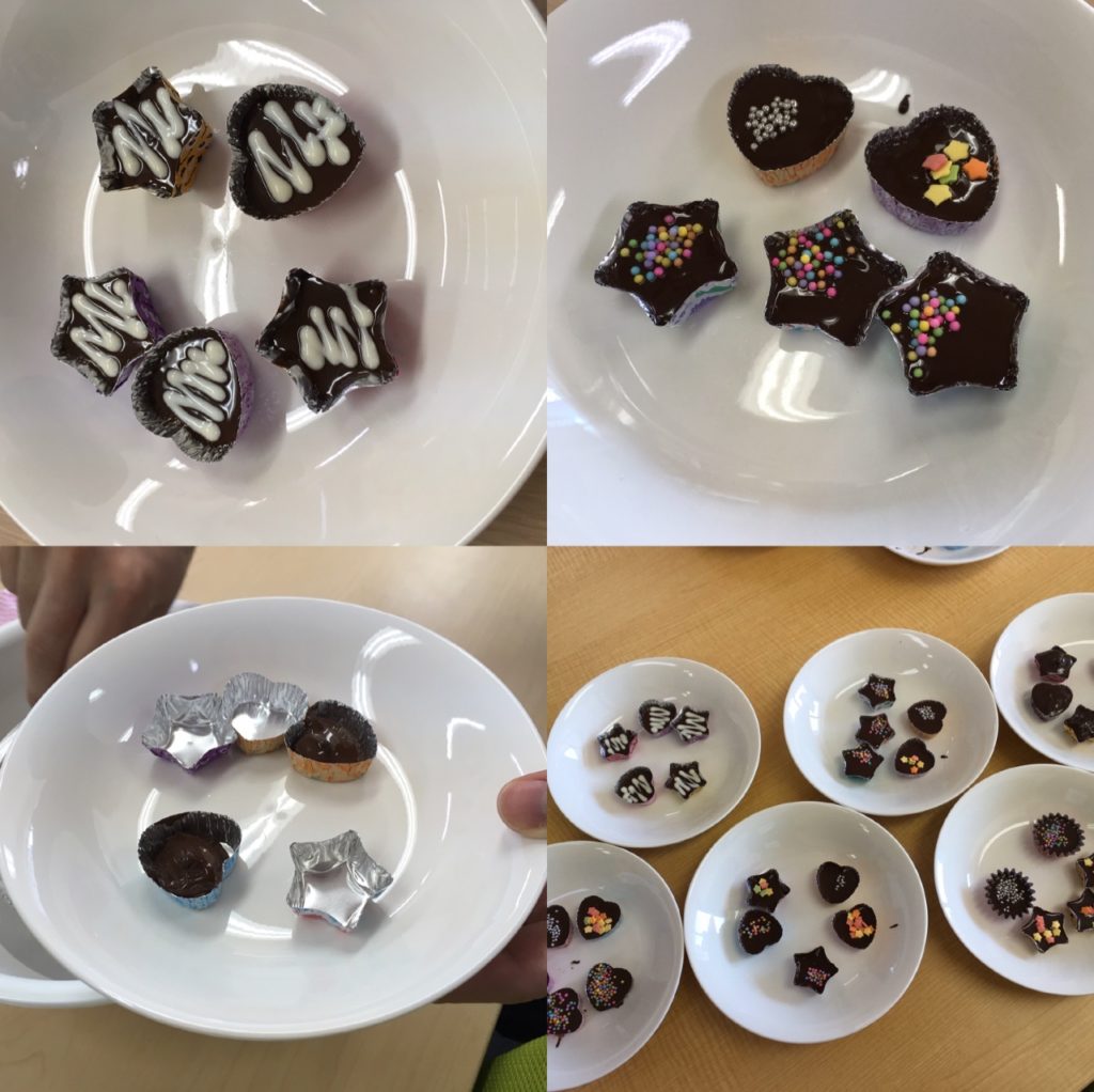 あま～いチョコレート作り♡