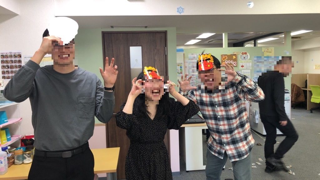 豆まき大合戦！！