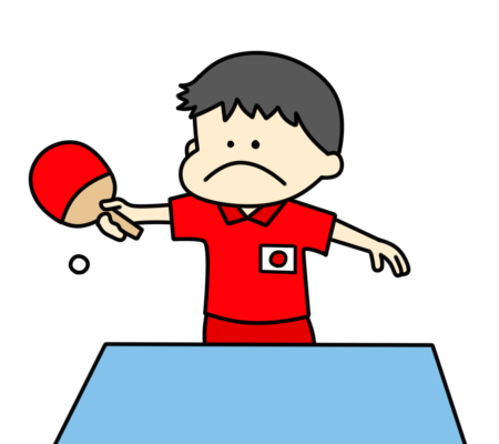 打ち方を研究 卓球 サンキュー 東京の障害者就労移行支援事業所ジョブステーション