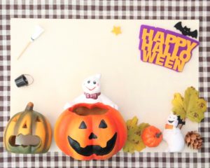 【ハッピーハロウィーン】何気ない楽しみ～事業所内飾り付け～