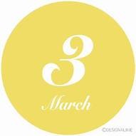 3月スケジュールのお知らせです。