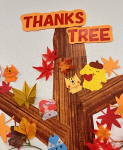 Thanks tree(感謝の木）